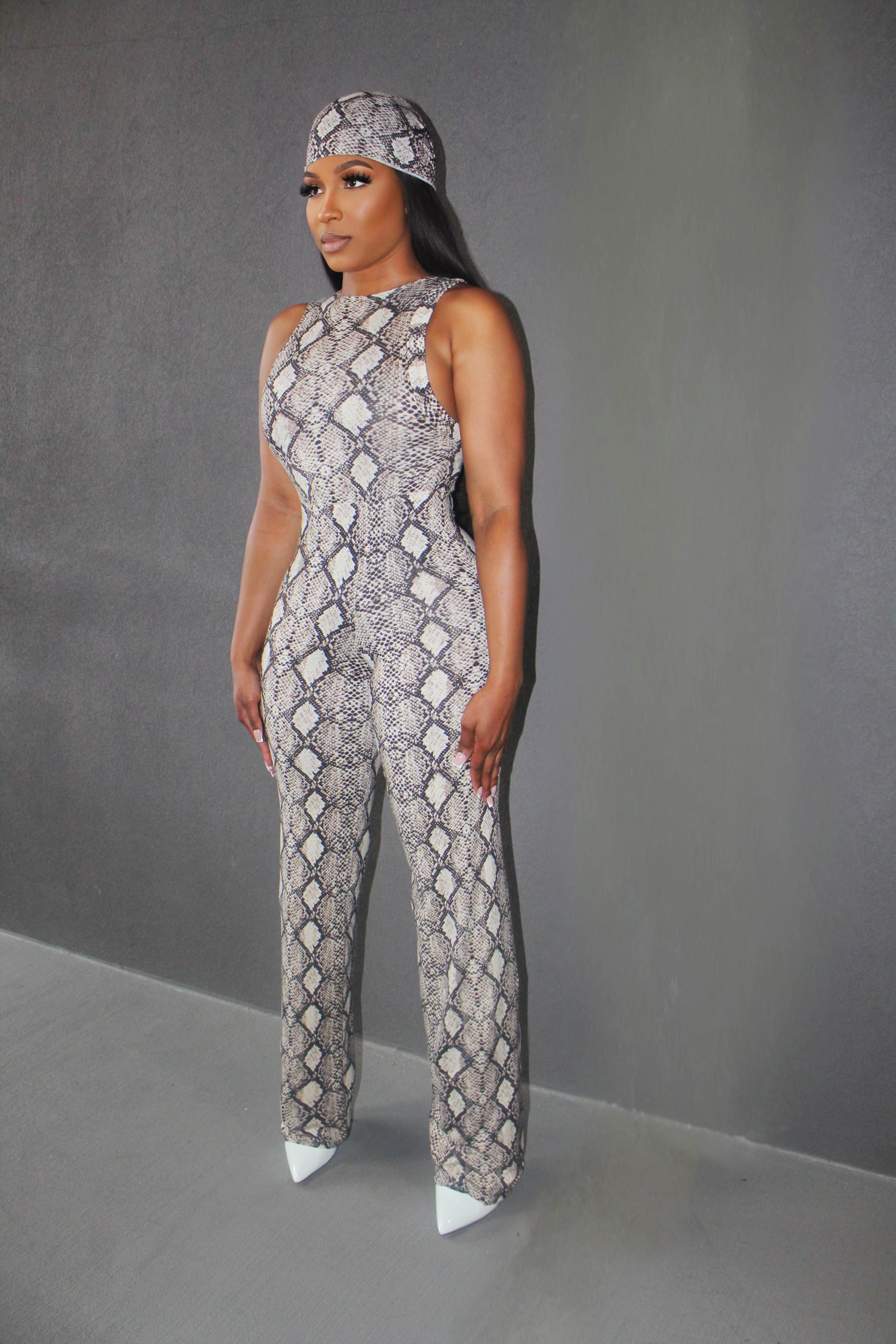 Snake Icon Jumpsuit