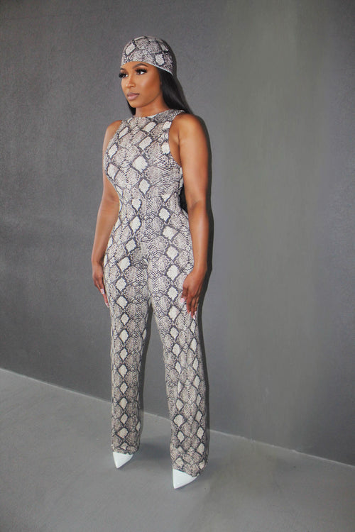 Snake Icon Jumpsuit